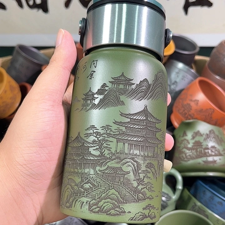 茶杯紫砂全手工紫砂主人杯