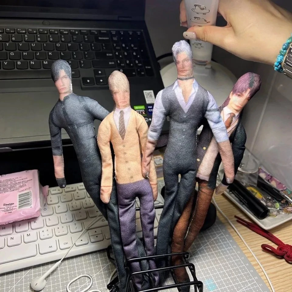 恋与深空老鼠干抽象立牌周边玩偶无白边手脚铁丝毛绒娃礼物生日