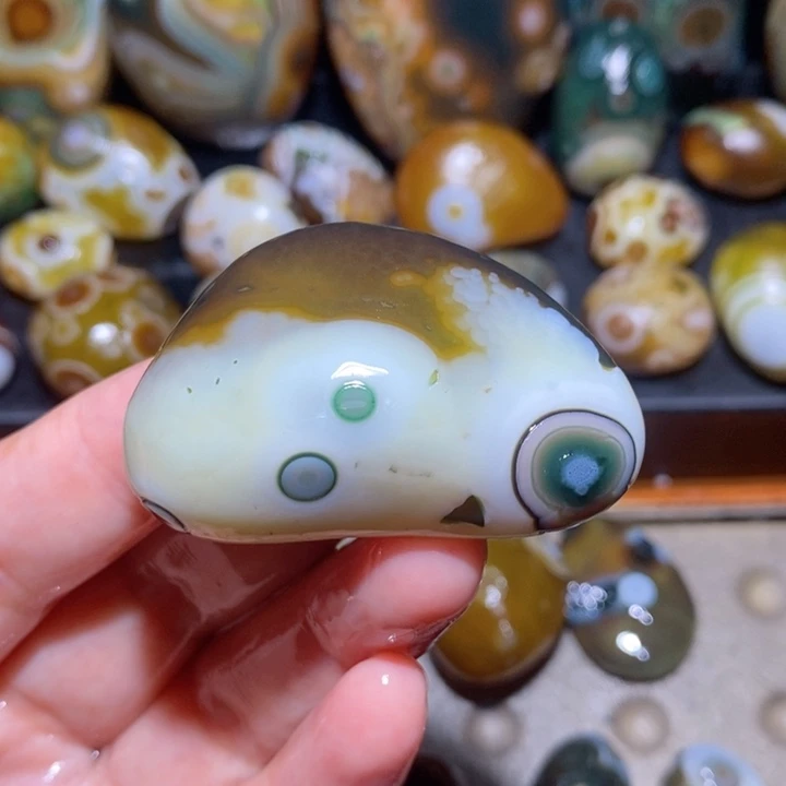 未镶嵌玛瑙/玉髓珠宝半成品122