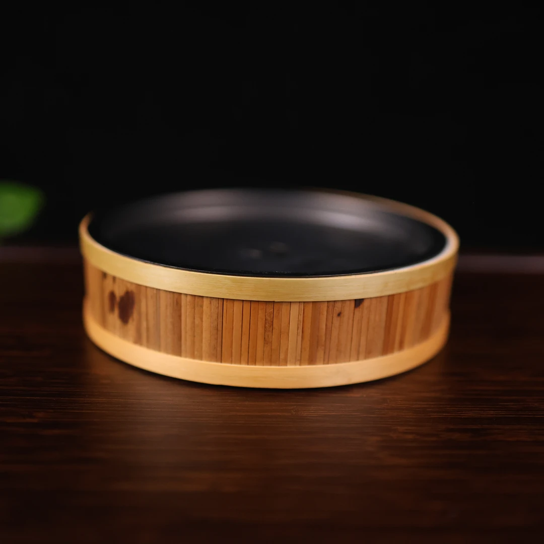 【细物慢造】云妃圆柱陶瓷壶承（XJPY128-32）