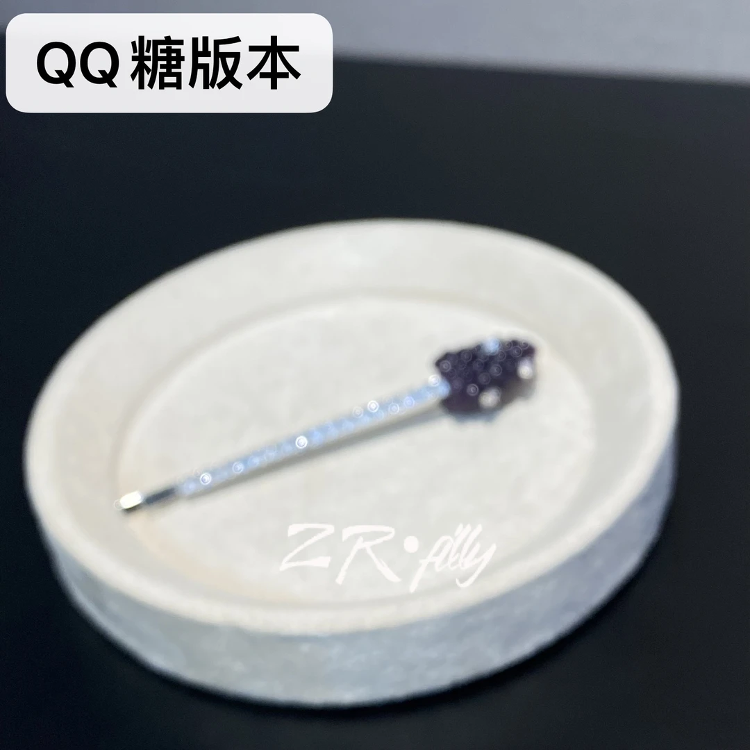 时尚个性百搭桑葚一字夹6707