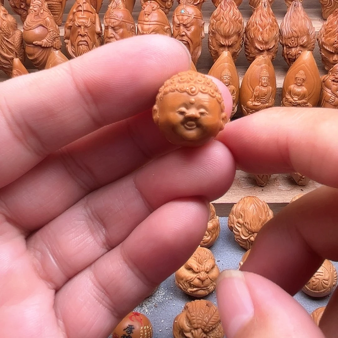 猴头核桃吊坠18宝宝佛