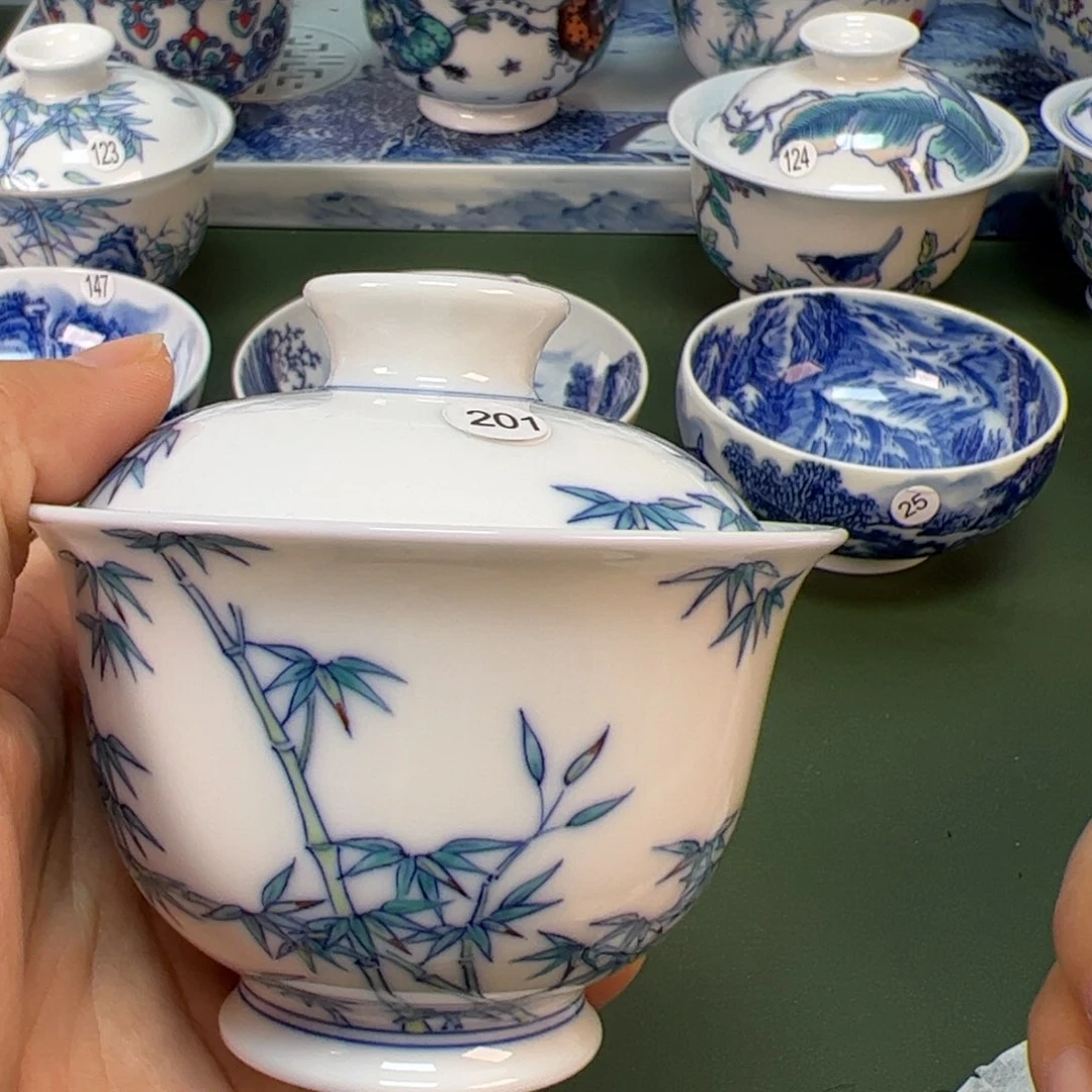 木木景德镇纯手绘茶具201