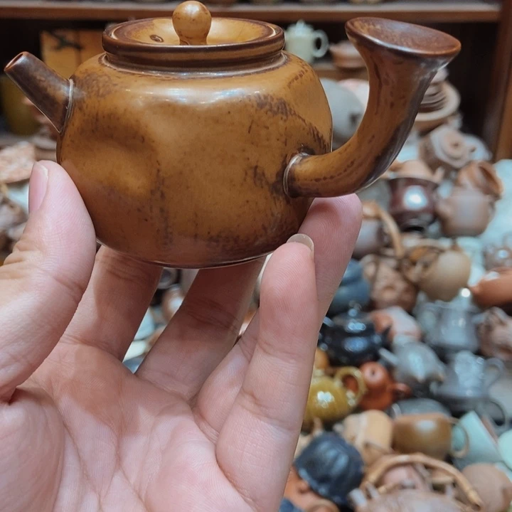 柴烧老岩泥高端茶器