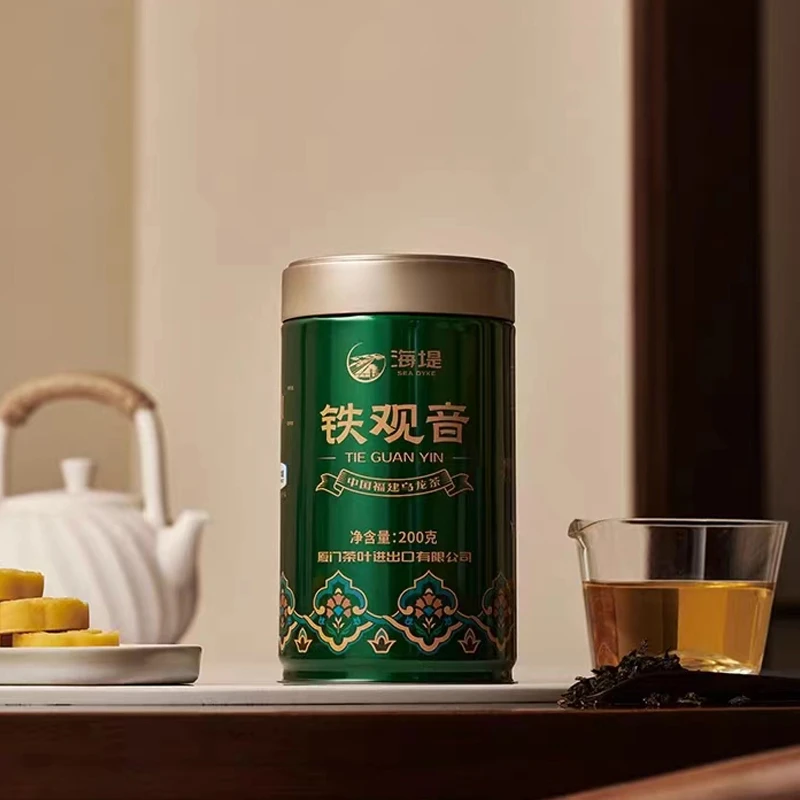 海堤海堤传奇AT104A铁观音浓香型200g口粮岩茶福建武夷岩茶乌龙茶