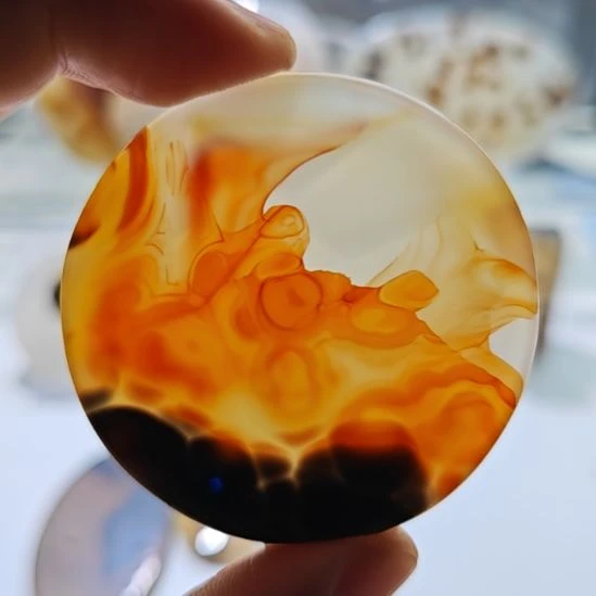 玛瑙/玉髓未镶嵌吊坠(不含链)40号