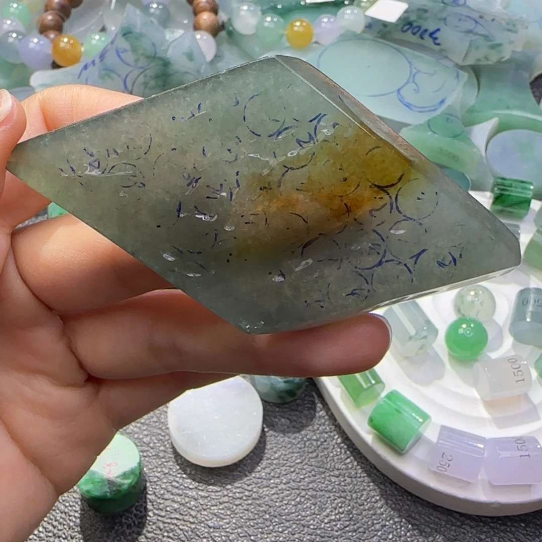 m***酱定制翡翠未镶嵌翡翠