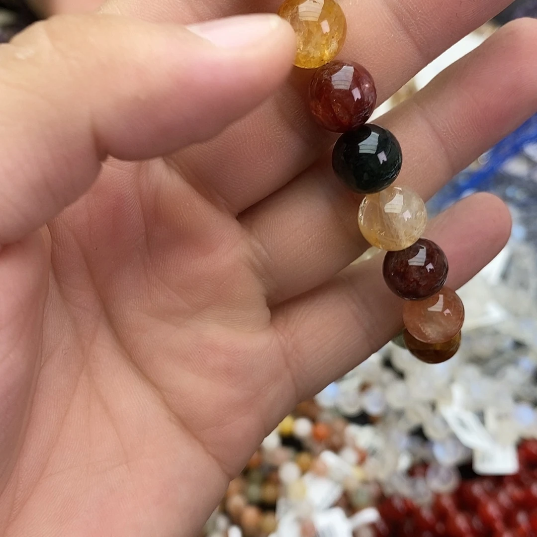 水晶未镶嵌手链手链