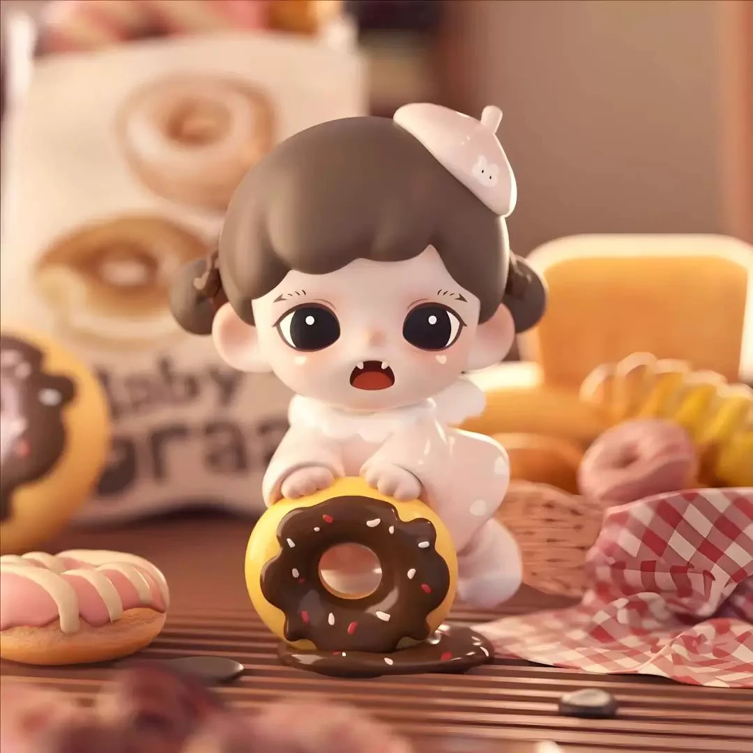 【拆盒】zoraa妹宝烘焙店2代可爱mini公仔潮玩手办盲盒