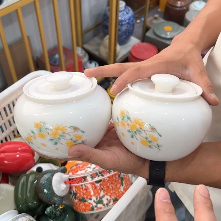 瑕疵福利品陶瓷茶叶罐