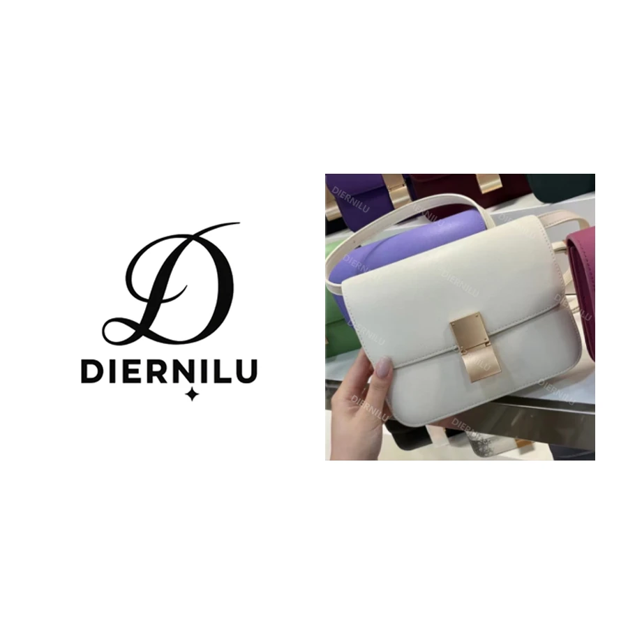 DIERNILU/20cm原创高定真皮包-H1369