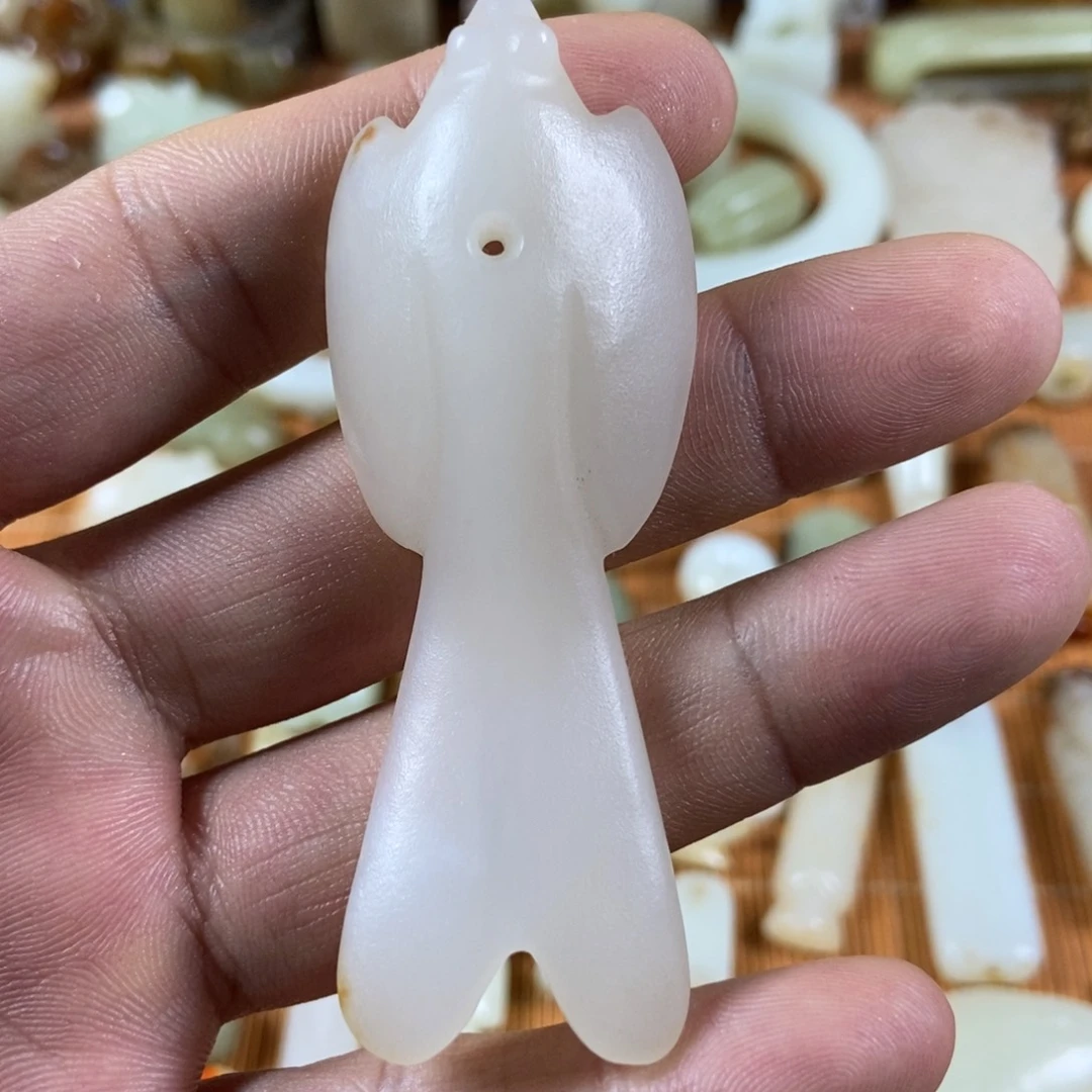 和田玉未镶嵌颈饰张*民