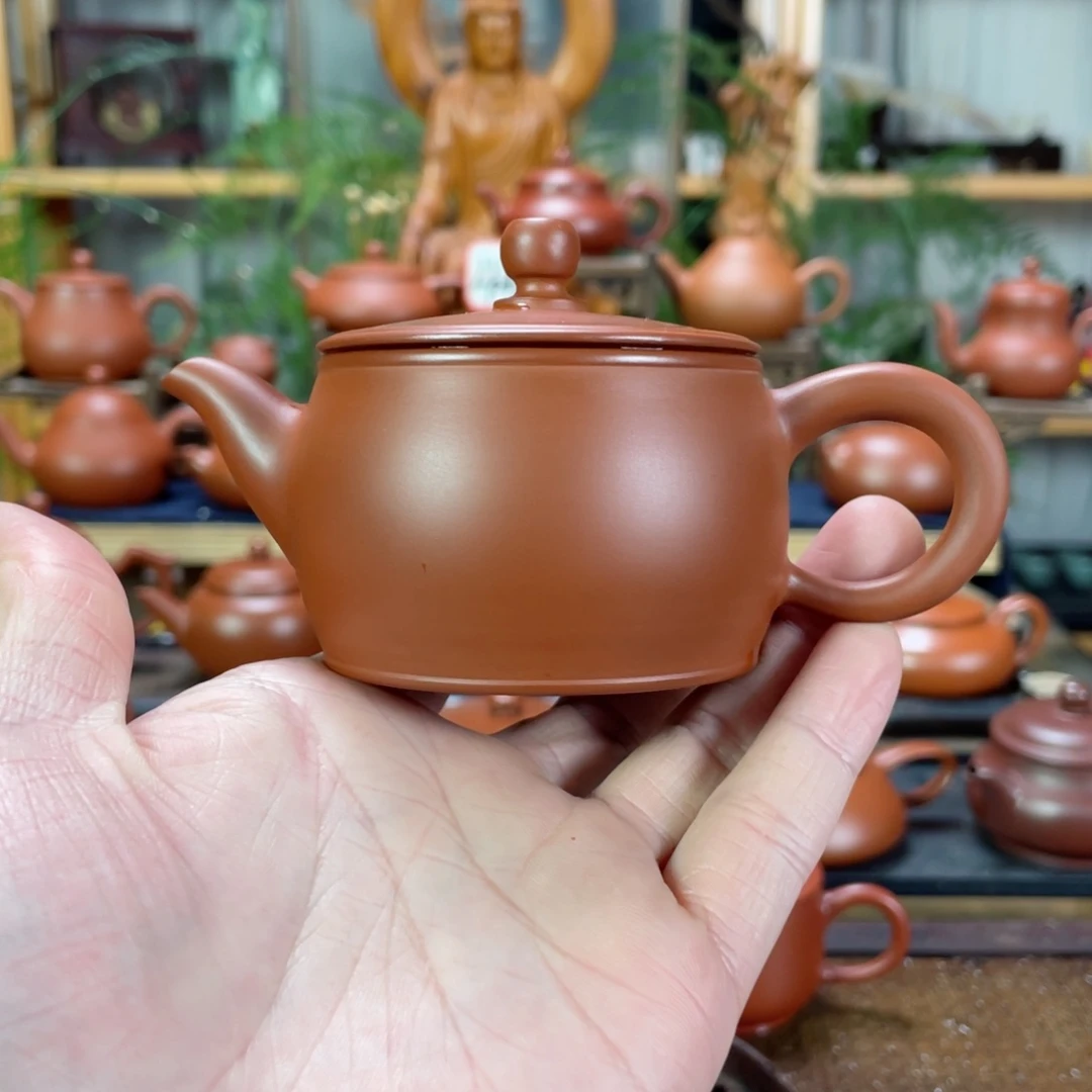 紫砂茶壶青****）朱泥汉瓦
