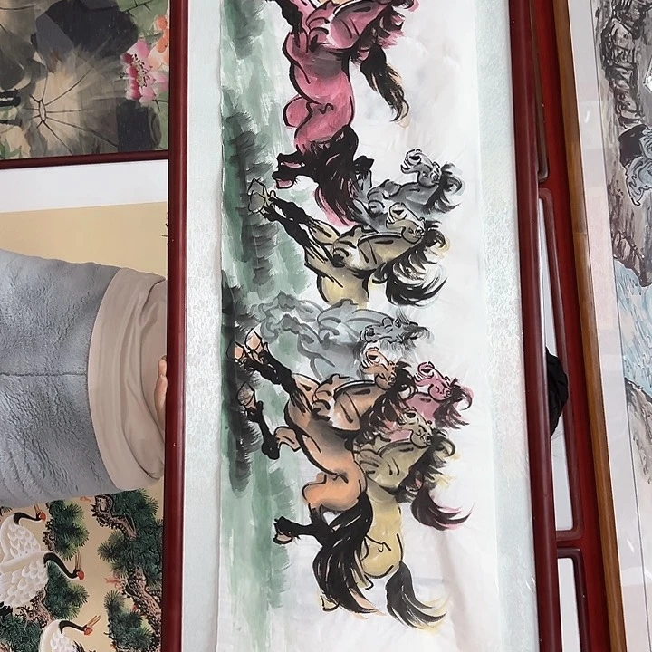 国画新年快乐新号加油