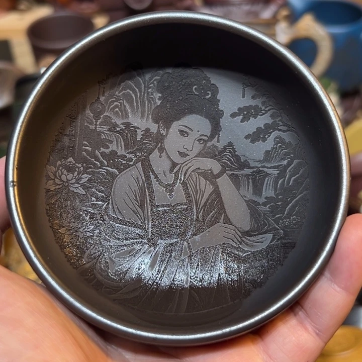 茶杯紫砂宜兴紫砂主人杯