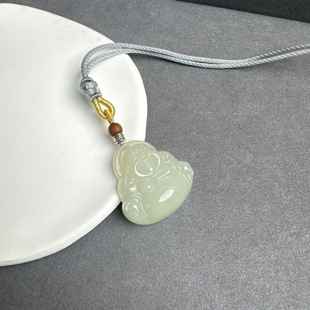 和田玉大佛公挂件