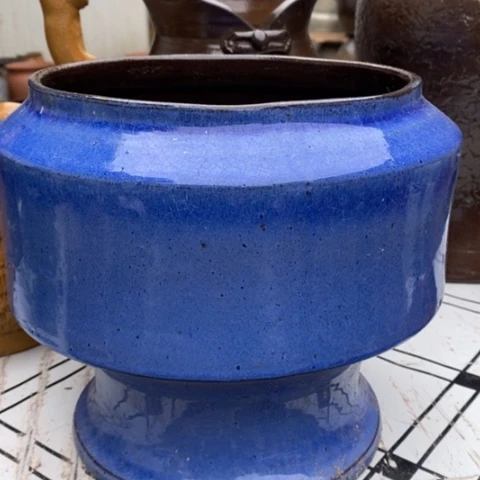 【闪购商品】紫砂花盆高22口20瑕疵