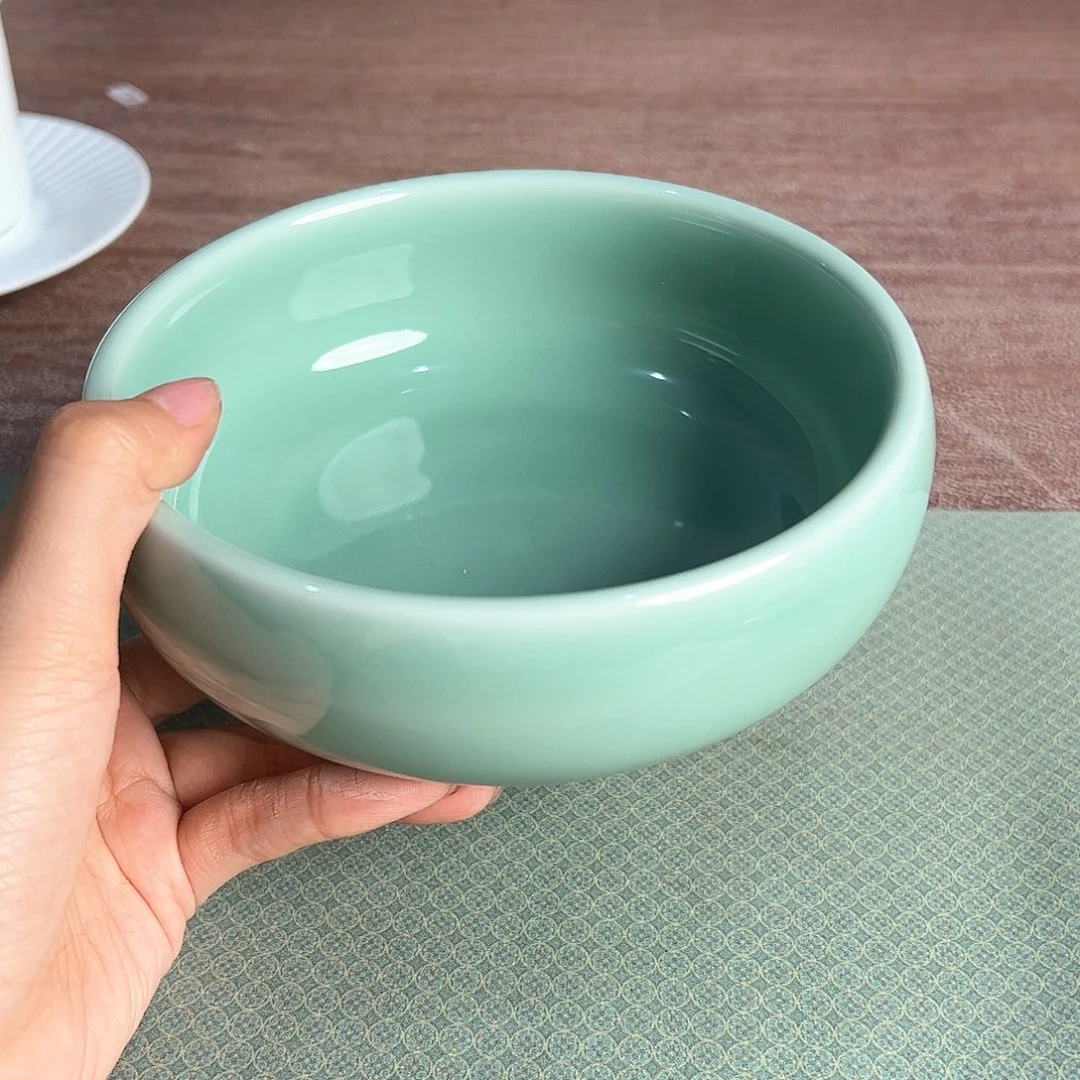 龙泉云间青瓷小米茶器