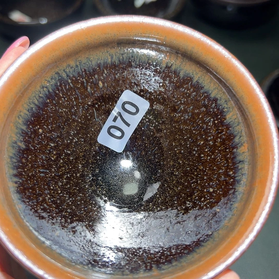 茶盏全手工原矿原釉建盏