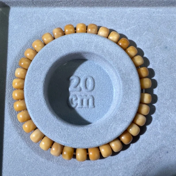 【云淼阁】龙脊菩提单圈手串短轴老型卡7*6+mm、无月精挑孔