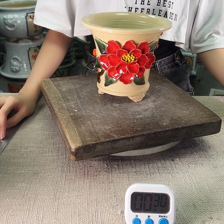 泳坤堂石湾盆陶瓷