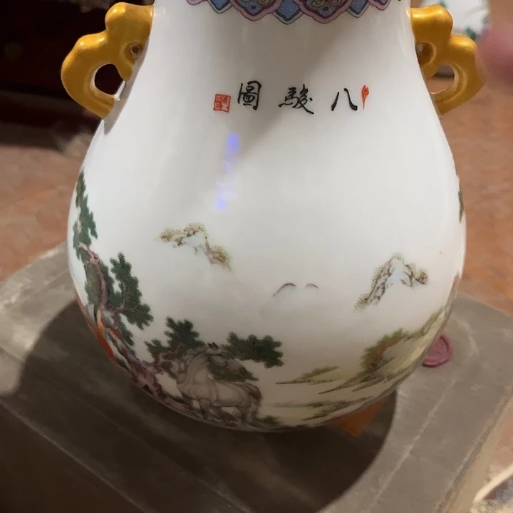 手工艺品琉璃老房子的物件非常完整放心购买