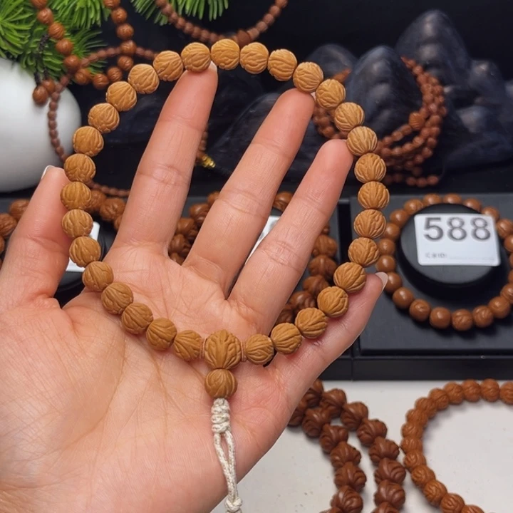 耳***来吊坠桃核凤羽0.9尺寸