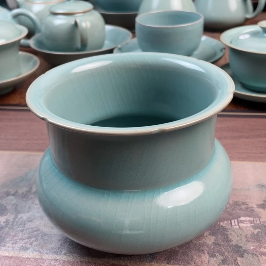 摆件原产地原矿汝瓷～茶器