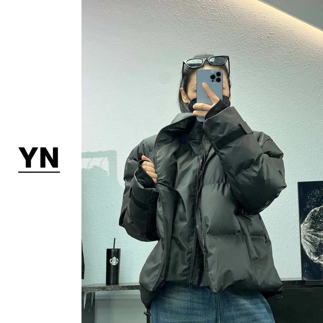 冬季新品情侣外套 防风防水pu皮加厚保暖假两件男士立领棉衣