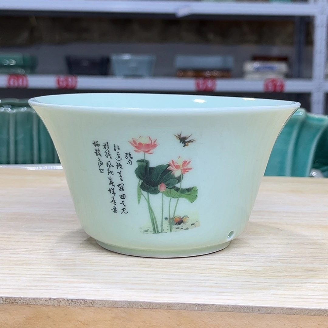 陶瓷绿植多肉微瑕花盆口径13*7.5