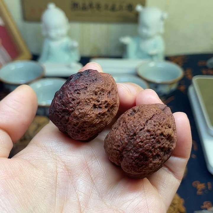 文玩核桃把件6、蝴蝶龙脊37