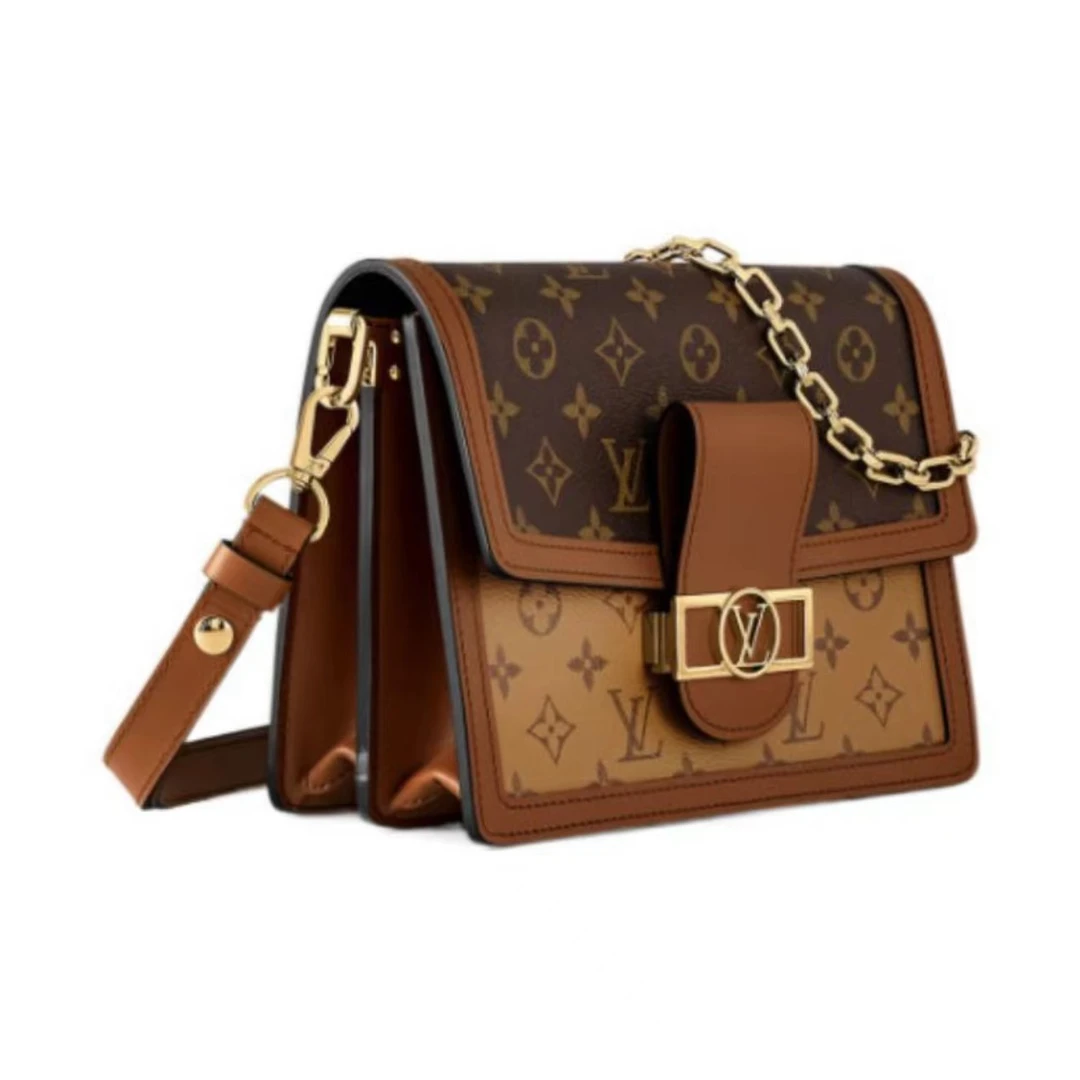 99新 LouisVuitton/路易威登 达芙妮迷你/中号单肩包 【盒】