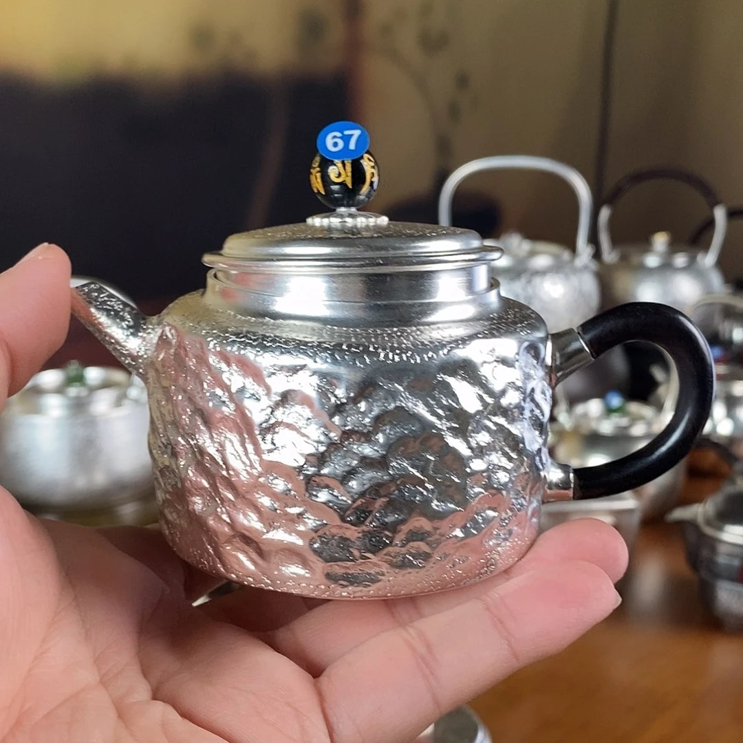 用***闹手工制作紫铜壶工艺