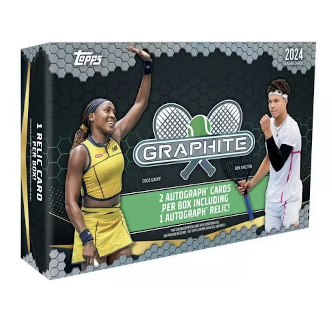2024 topps tennis Graphite hobby 网球盒（未成年人禁止下单）