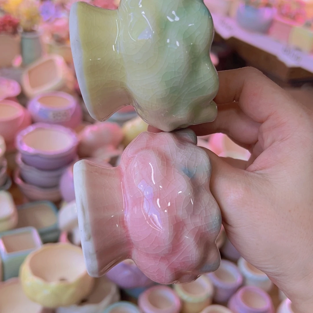 陶瓷花盆当场凑满12包邮