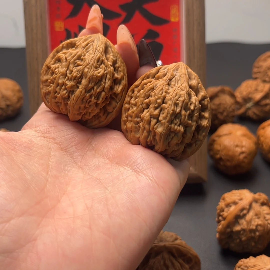 时***歌吊坠文玩核桃虎头王41