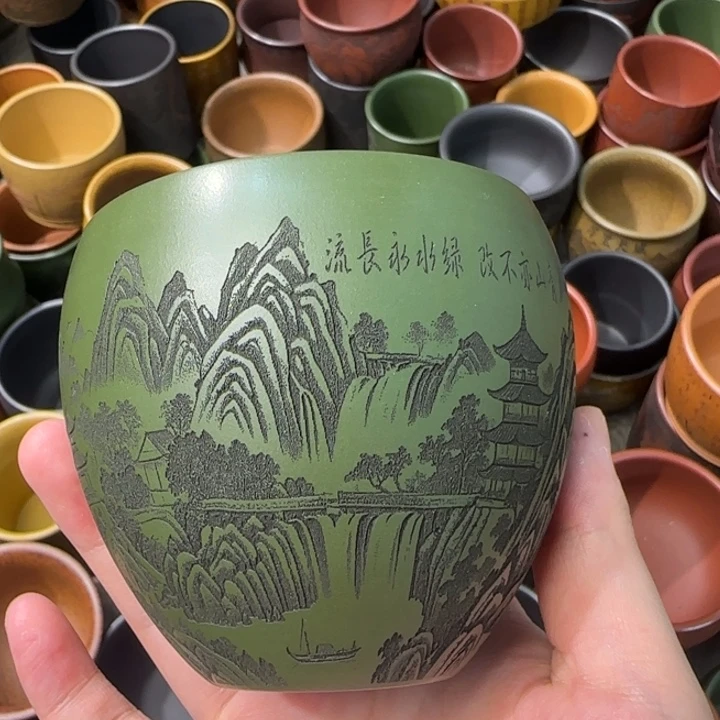 茶杯紫砂全手工紫砂