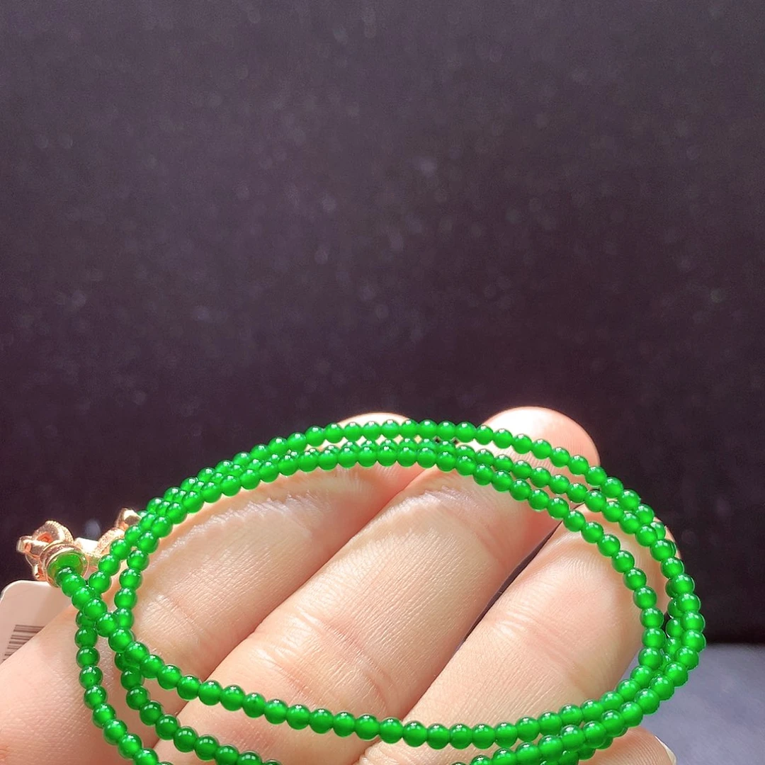 翡翠手链未镶嵌项链