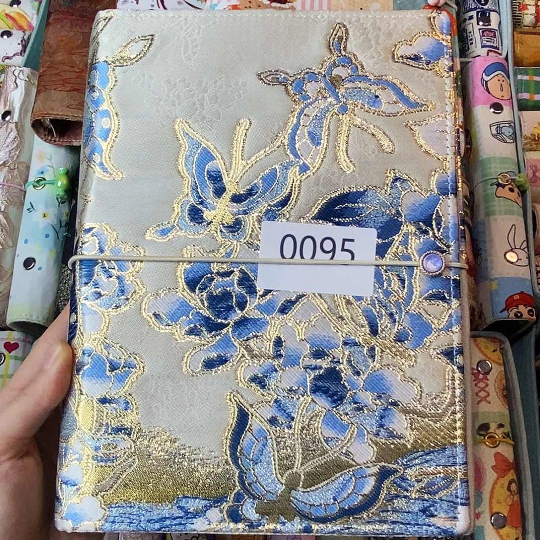 织绣A5活页不加纸0095