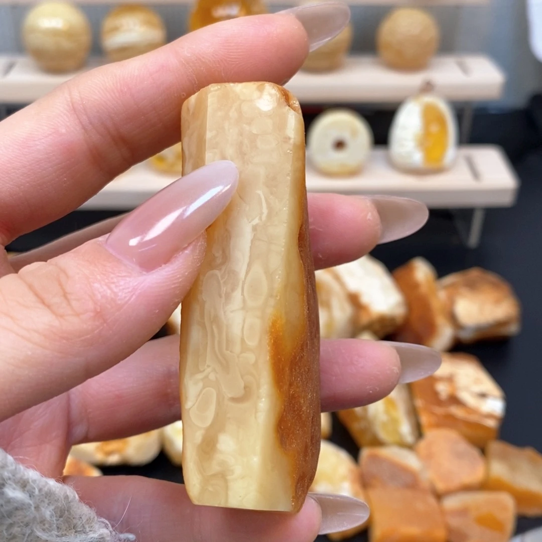定制琥珀未镶嵌未*゜天然蜜蜡原石加工不退不换