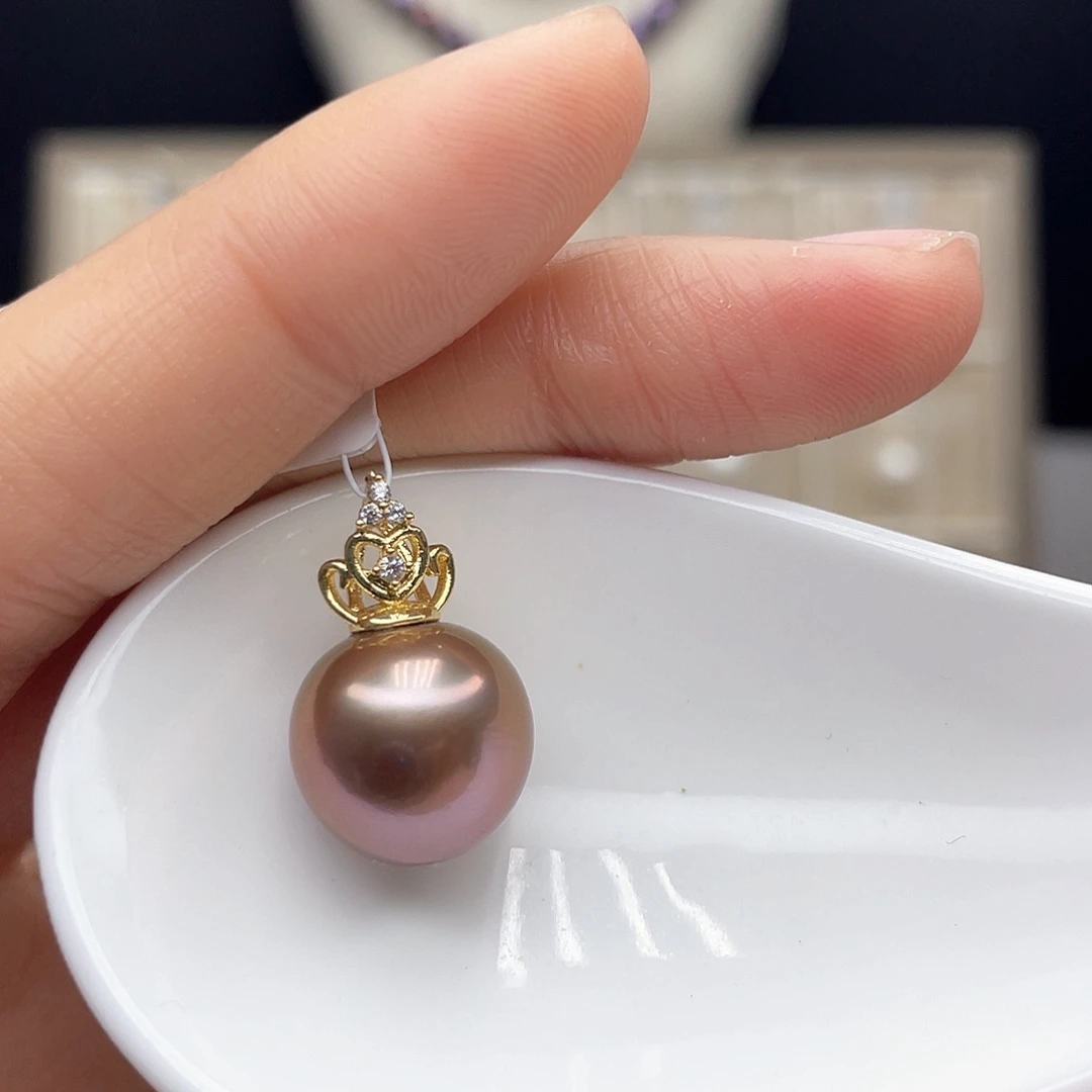 合金淡水珍珠颈饰