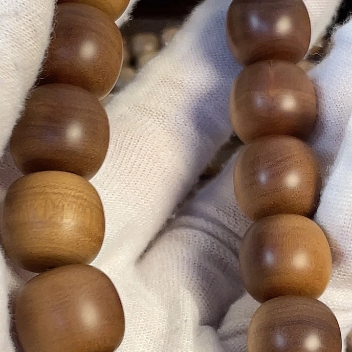 田***头檀香木老山檀横纹黑肉沉水13*14