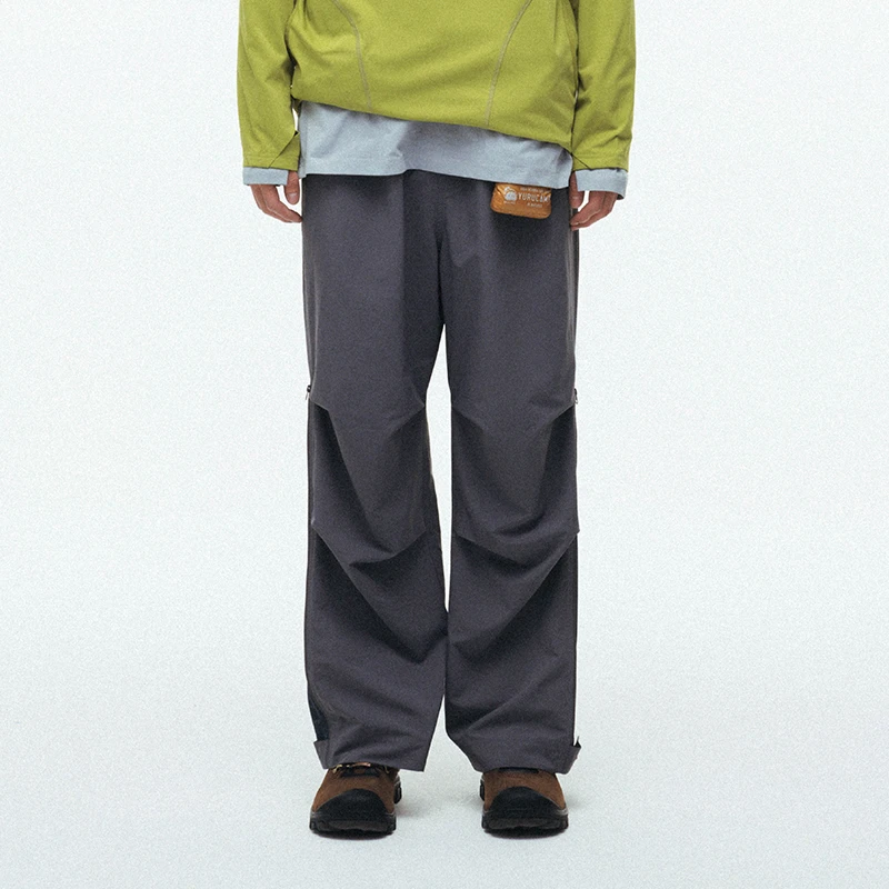 BENPANDA 2025春季三防伞兵裤男新款侧开拉链设计运动束脚休闲裤