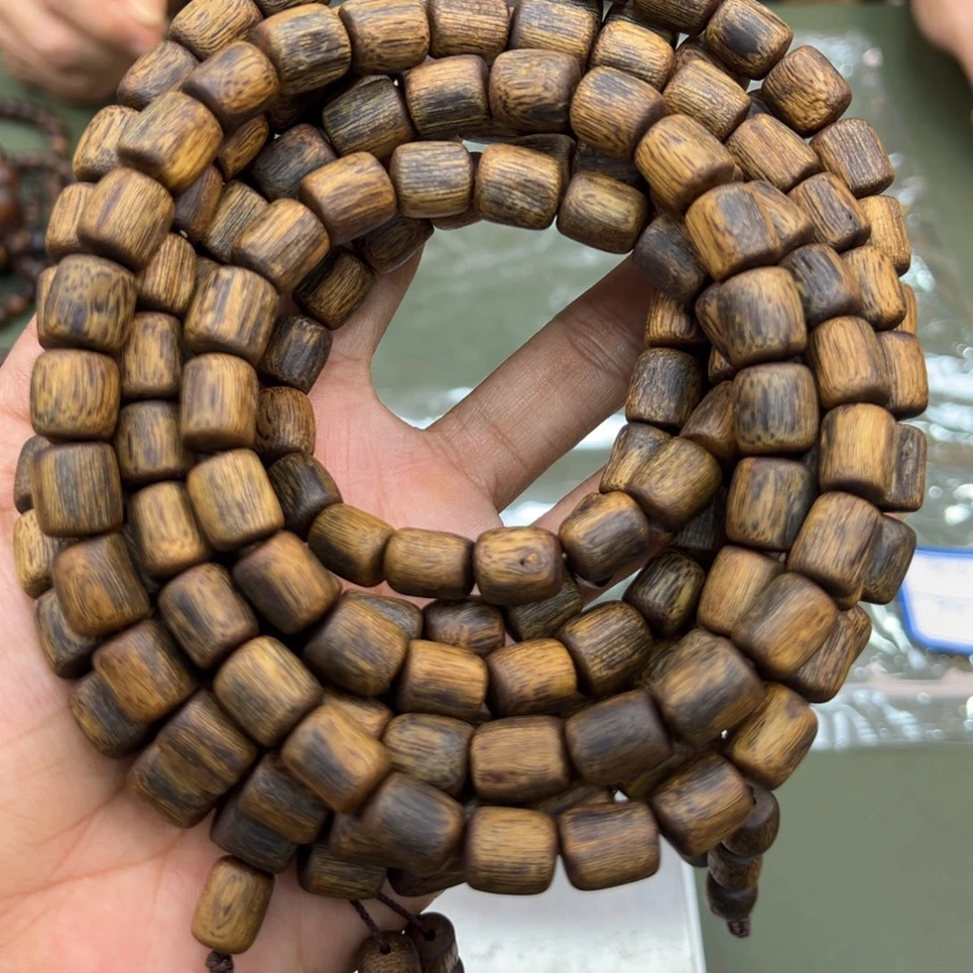 手串沉香红土乌身沉水浮树心油卡9/46g多圈多样性发一