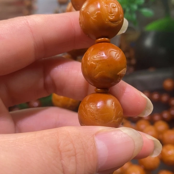 手串/手链橄榄核仰**华风景观音
