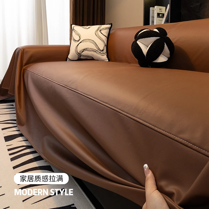 防水防猫抓沙发巾四季通用2025新款夏季凉席坐垫沙发盖布沙发套罩