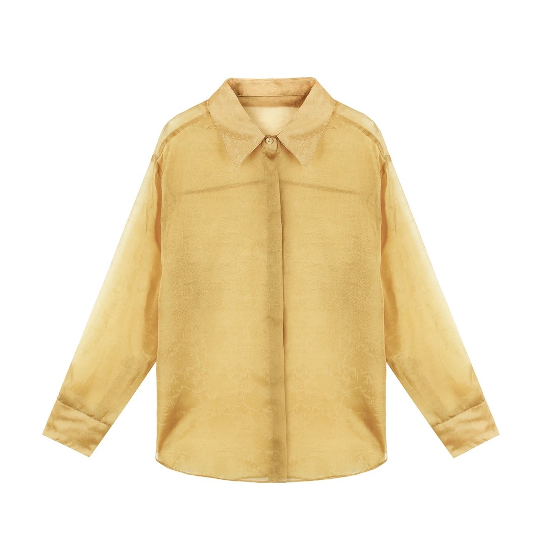 凤穿牡丹衬衫MH-S598