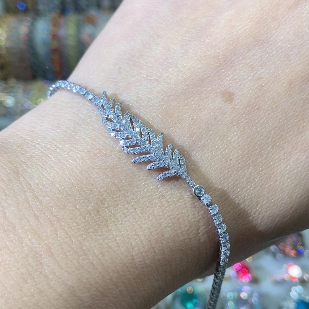 66锆石（处理）手链