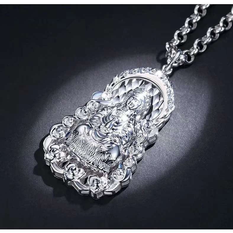 坠链均 坠链均 火焰观音吊坠0333