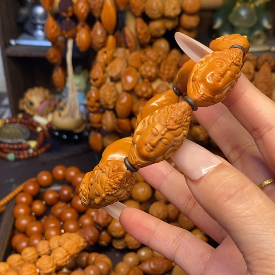 橄榄核手串/手链法相观音